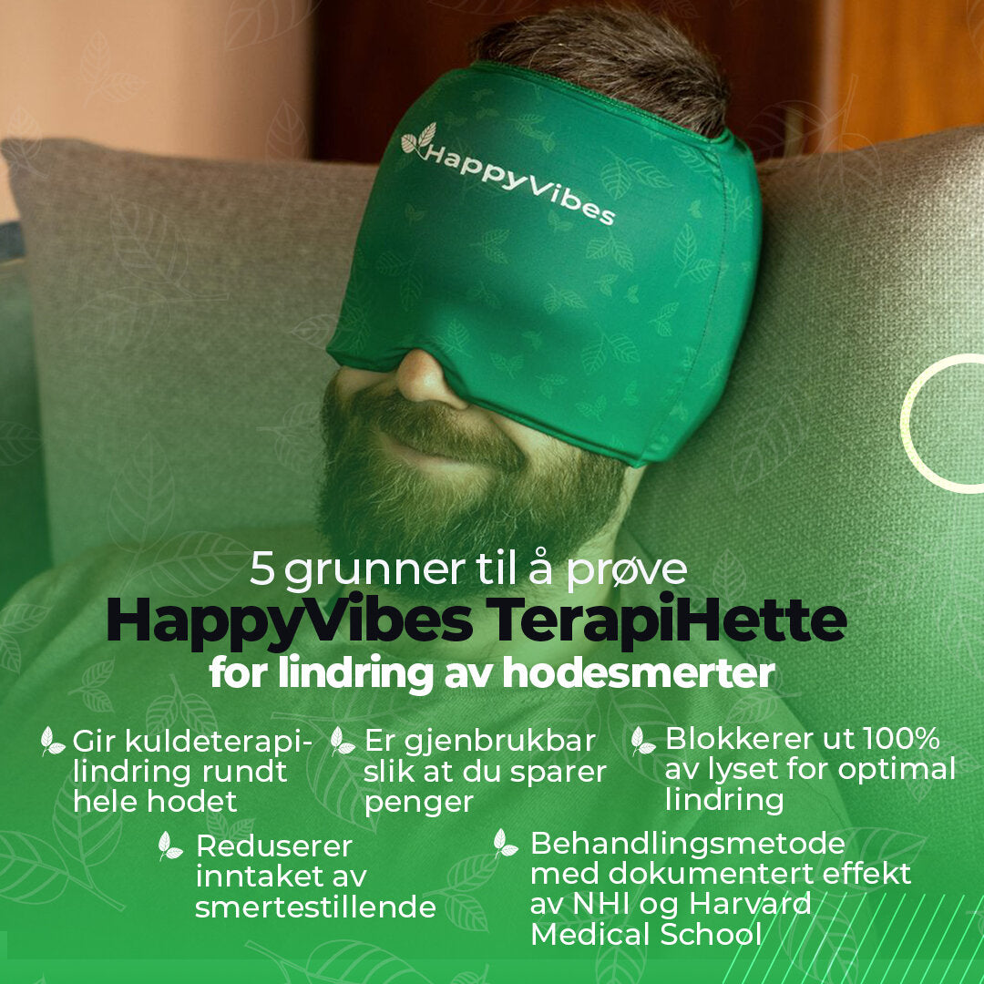 HappyVibes TerapiHette™ (Forhåndsbestilling)